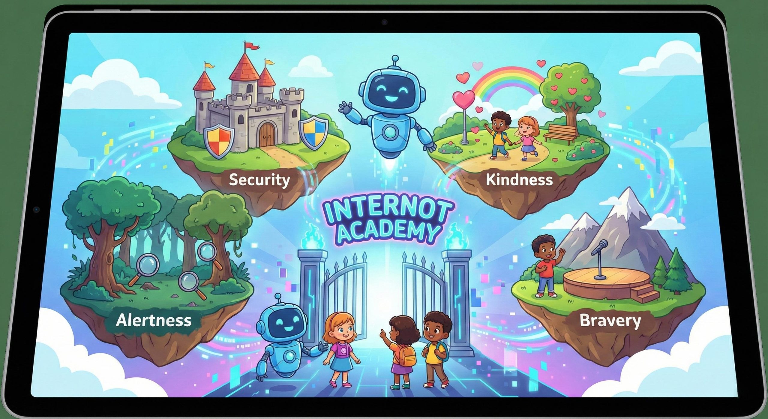 Internaut Academy Game World